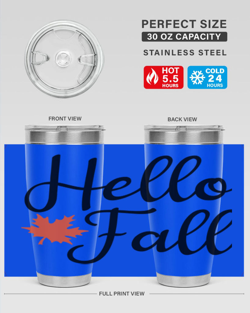 Hello Fall 274#- fall- Tumbler