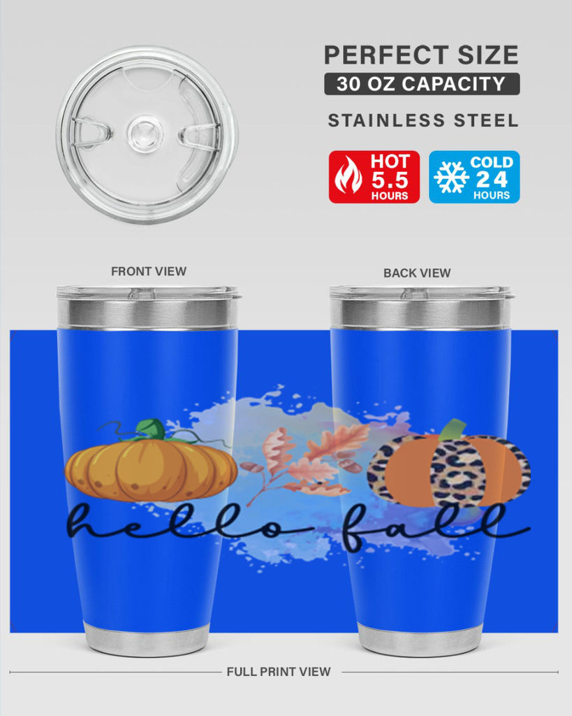 Hello Fall 277#- fall- Tumbler