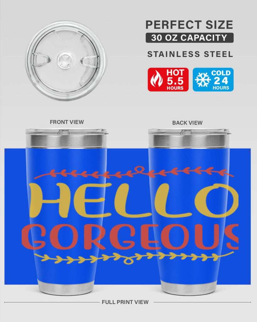 Hello Gorgeous 102#- fashion- Cotton Tank