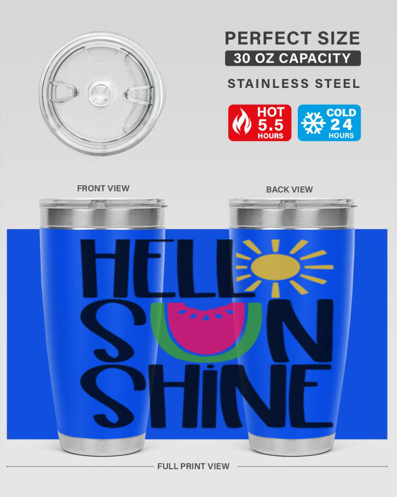 Hello Sunshine Style 37#- summer- Tumbler