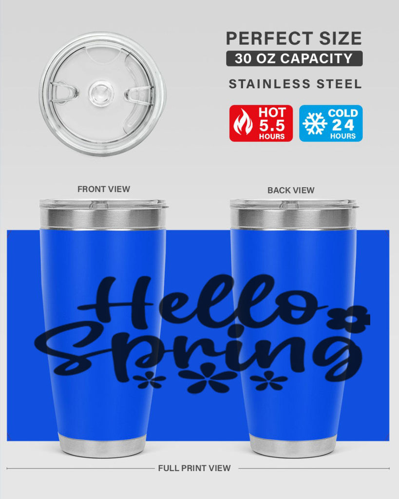 Hello spring  design 232#- spring- Tumbler