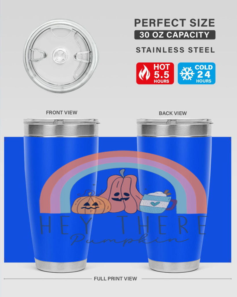 Hey There Pumpkin 309#- fall- Tumbler