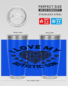 I love my Style 46#- autism- Tumbler