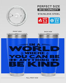 In a world Style 48#- autism- Tumbler