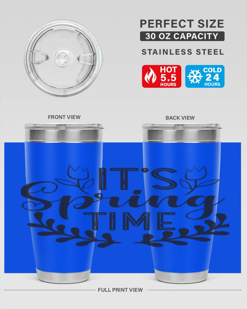 It's spring time281#- spring- Tumbler