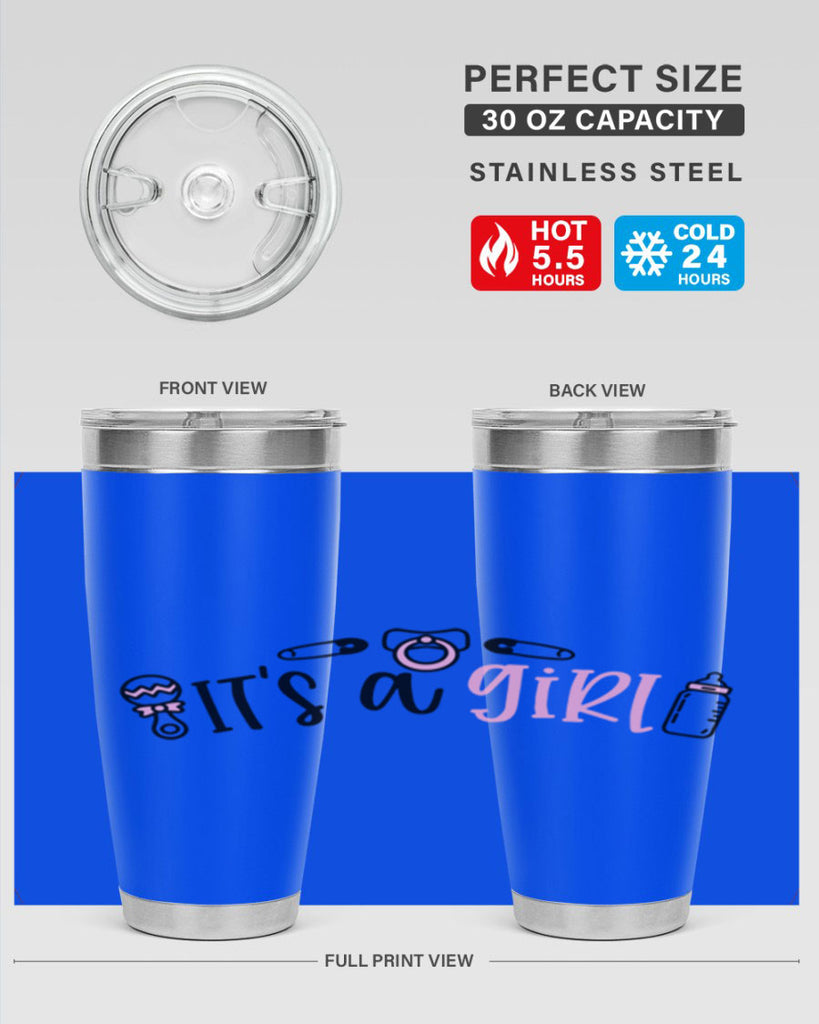 Its A Girl Style 78#- baby- tumbler