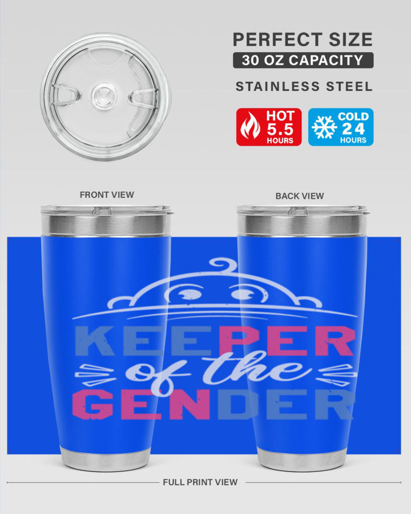 Keeper of the gender Style 31#- baby shower- tumbler