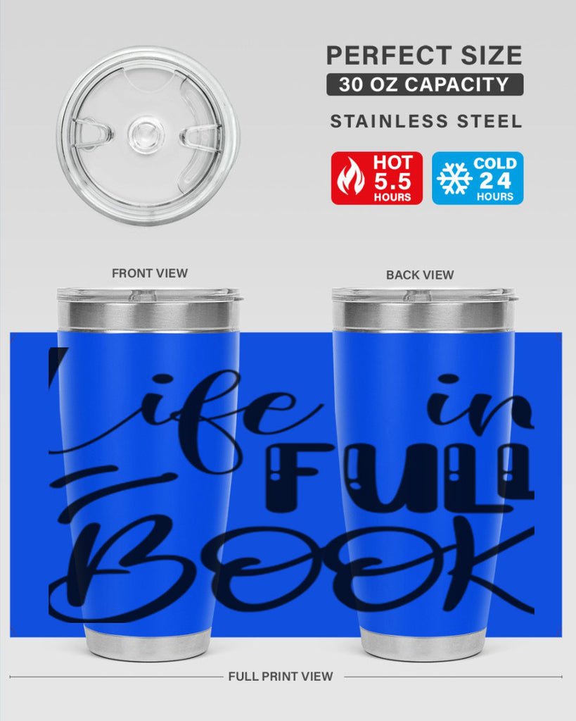 LIFE in FULL BOOK  300#- spring- Tumbler