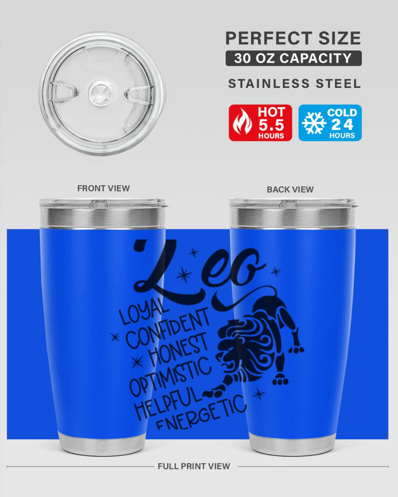 Leo 282#- zodiac- Tumbler