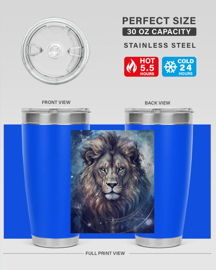 Leo 58#- zodiac- Tumbler