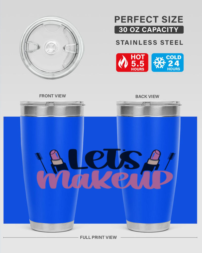 Let∩s Makeup Style 62#- make up- Tumbler