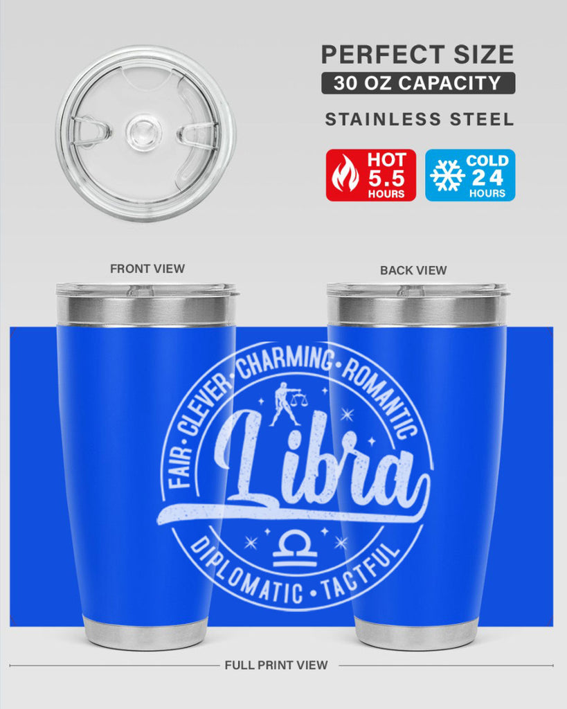 Libra 324#- zodiac- Tumbler
