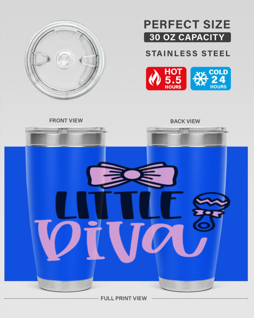 Little Diva Style 63#- baby- tumbler