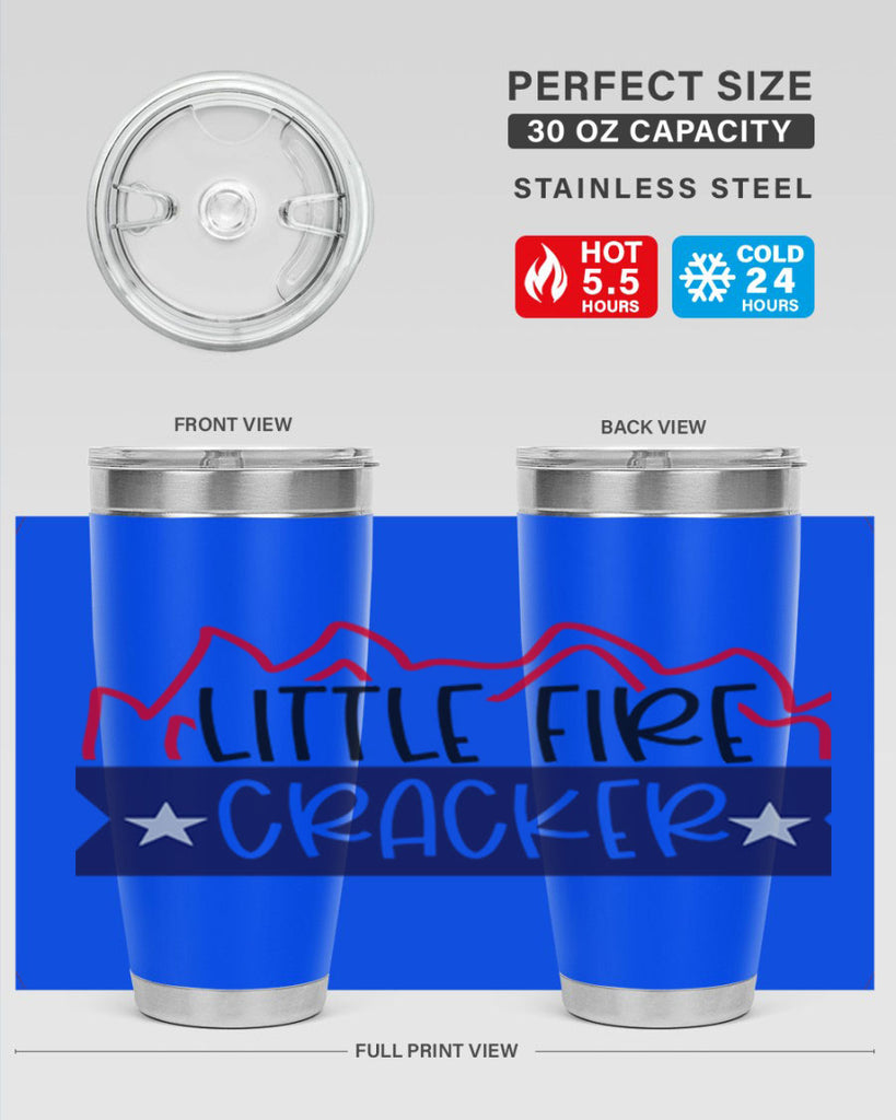 Little Fire Cracker Style 161#- Fourt Of July- Tumbler