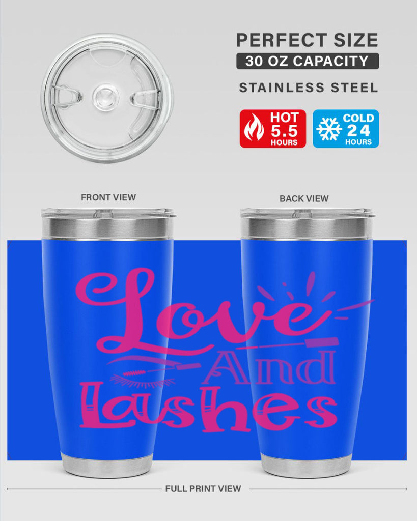 Love And Lashes Style 226#- make up- Tumbler
