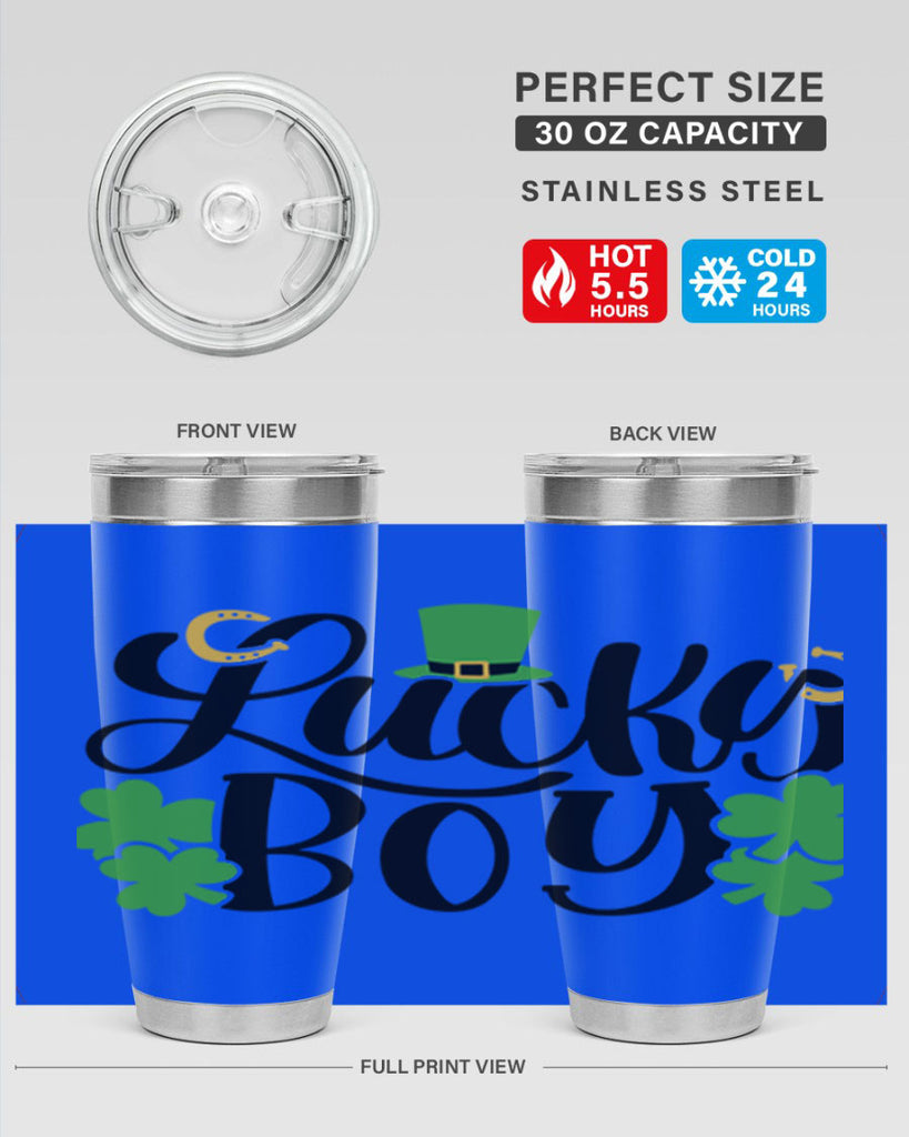 Lucky Boy Style 59#- St Patricks Day- Tumbler