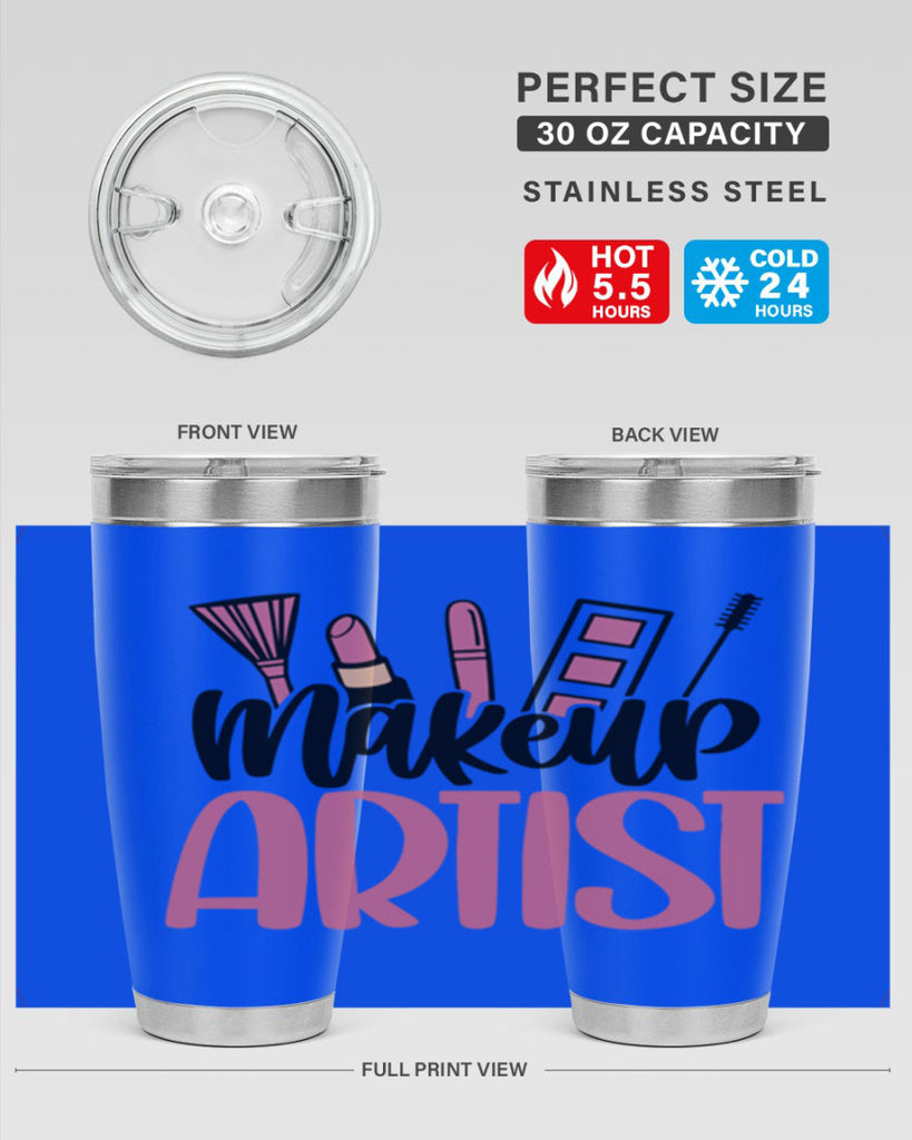 Makeup Artist Style 52#- make up- Tumbler