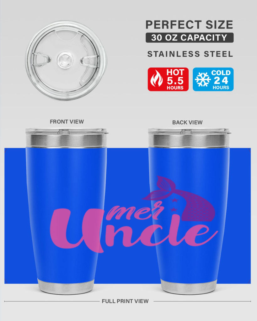 Mer Uncle 347#- mermaid- Tumbler