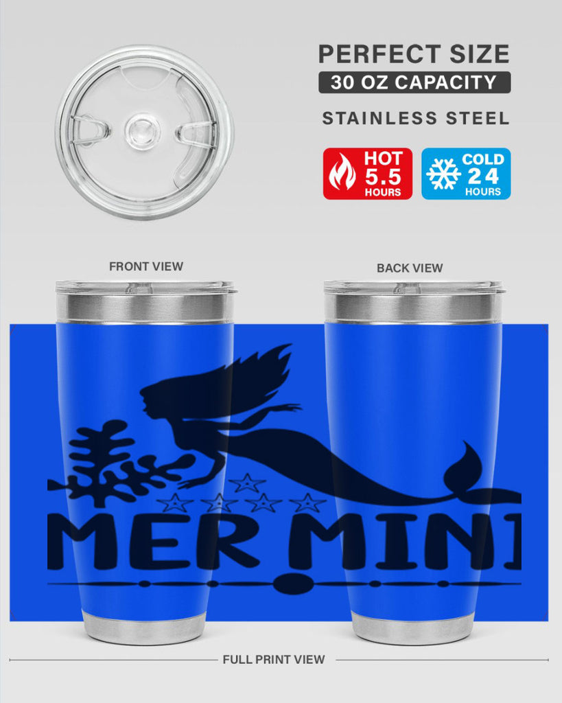 Mer mini 353#- mermaid- Tumbler