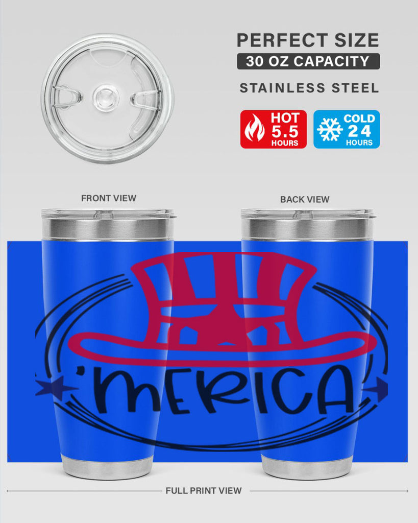 Merica Style 138#- Fourt Of July- Tumbler