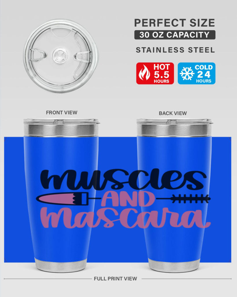 Muscles And Mascara Style 35#- make up- Tumbler