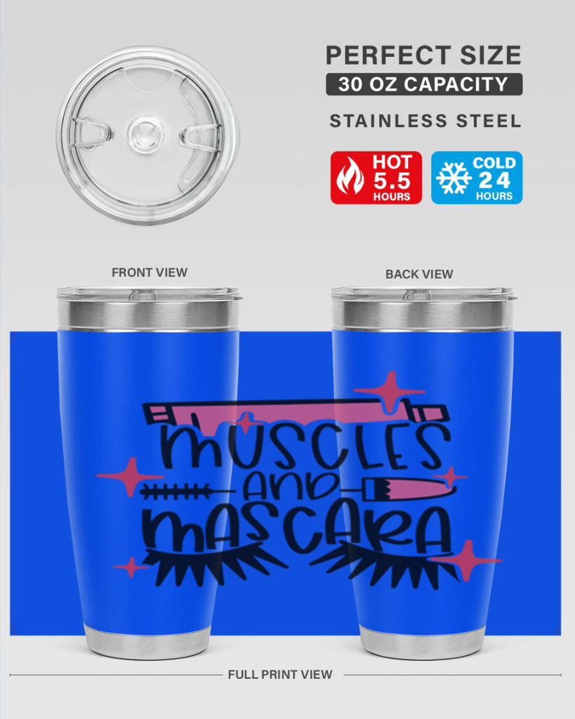 Muscles And Mascara Style 36#- make up- Tumbler