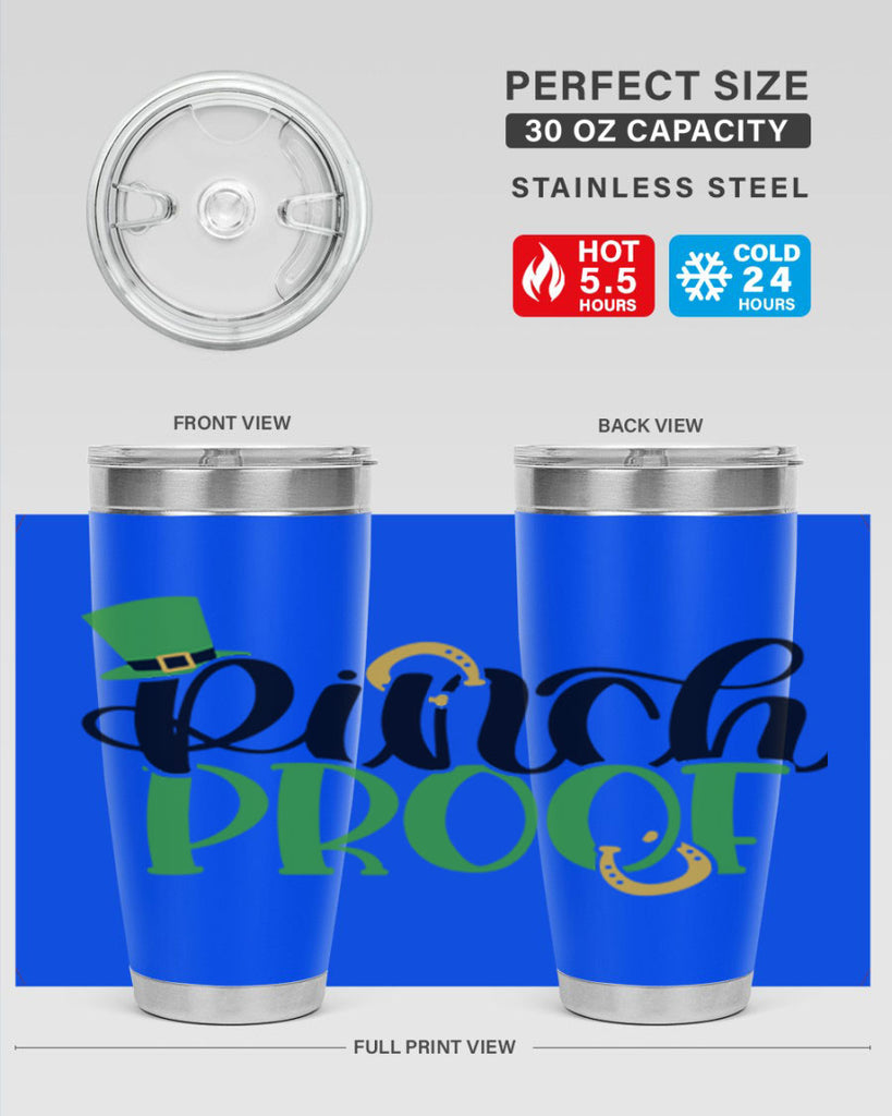 Pinch Proof Style 37#- St Patricks Day- Tumbler