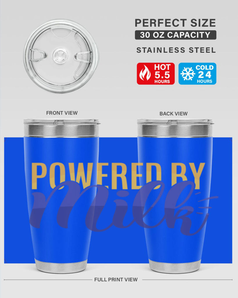 Powered By Milk Style 204#- baby- tumbler