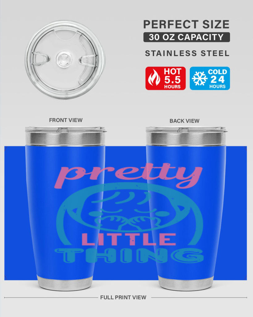 Pretty little Thing Style 19#- baby shower- tumbler