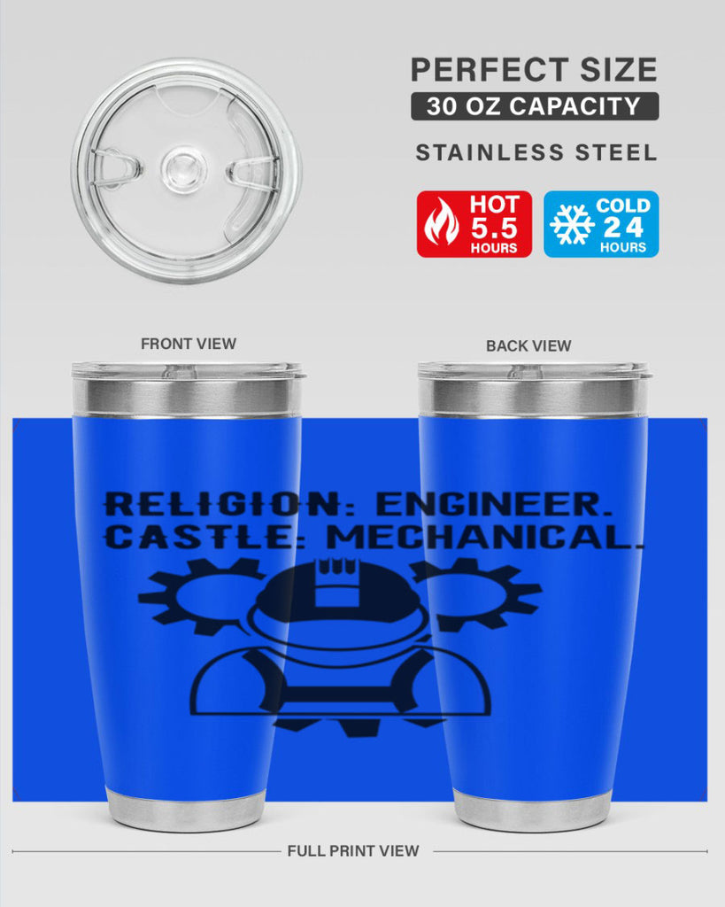 Religion Style 5#- engineer- tumbler