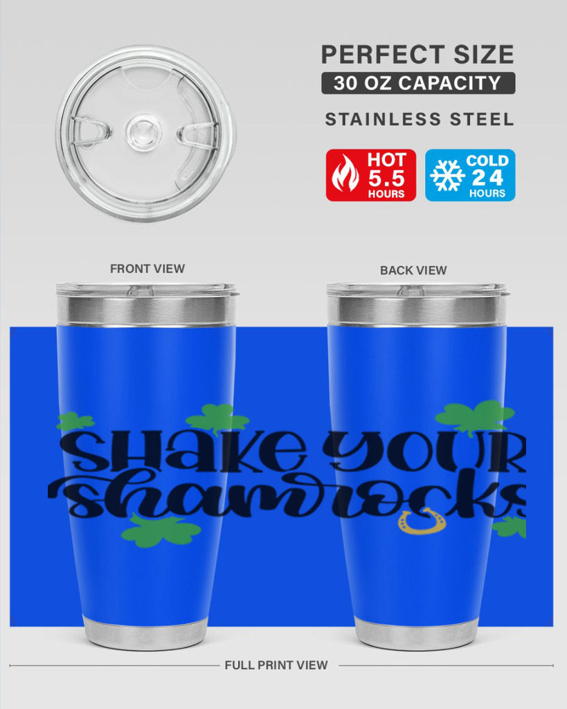 Shake Your Shamrocks Style 32#- St Patricks Day- Tumbler