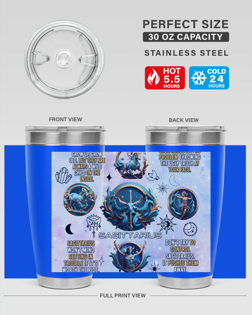 StraightSaggitarius 476#- zodiac- Tumbler