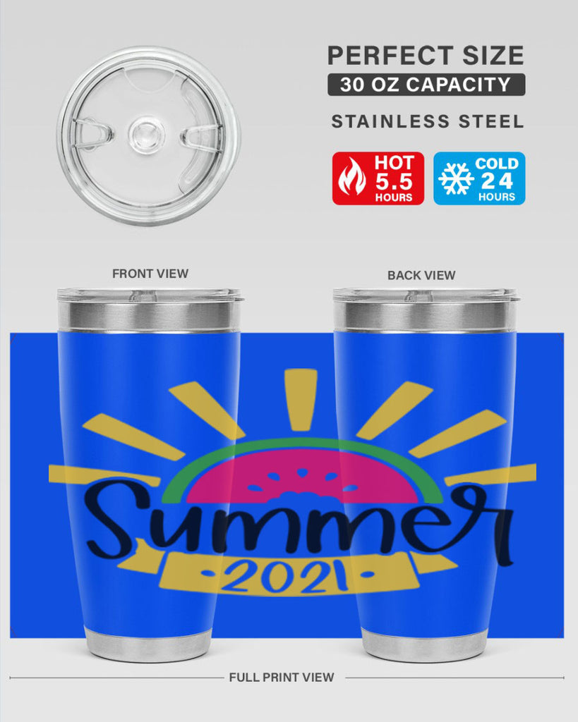 Summer Style 24#- summer- Tumbler