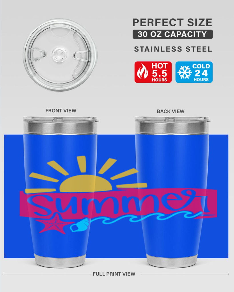 Summer Style 25#- summer- Tumbler