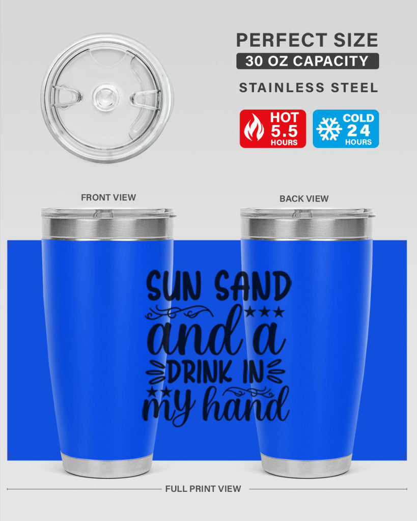 Sunsandandadrink 482#- zodiac- Tumbler