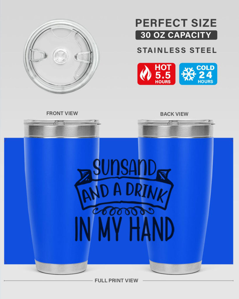 Sunsandandadrinkin 483#- zodiac- Tumbler