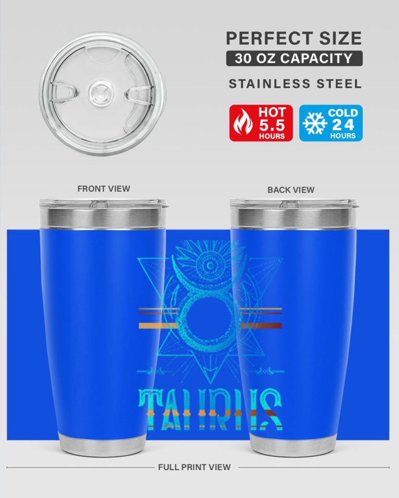 Taurus 506#- zodiac- Tumbler