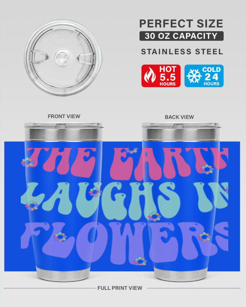 The earth laughs in flowers 532#- spring- Tumbler