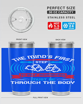 The minds first step to selfawareness must be through the body Style 19#- self awareness- Tumbler