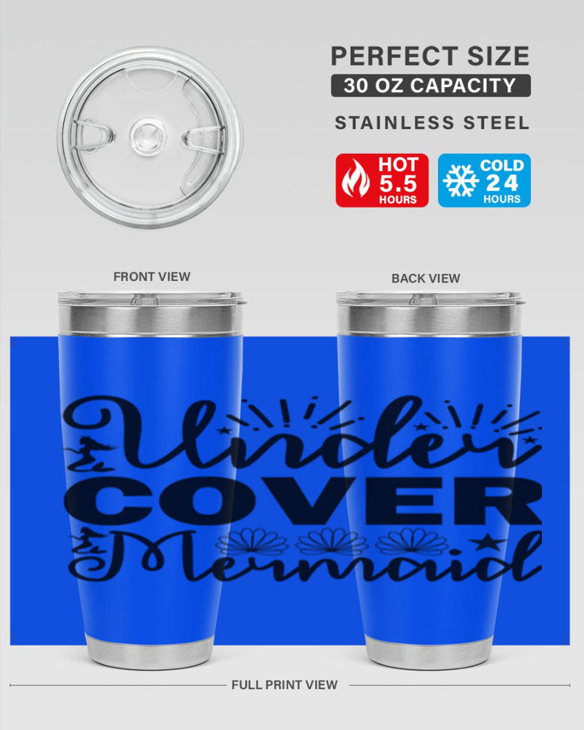 Under Cover Mermaid design 652#- mermaid- Tumbler