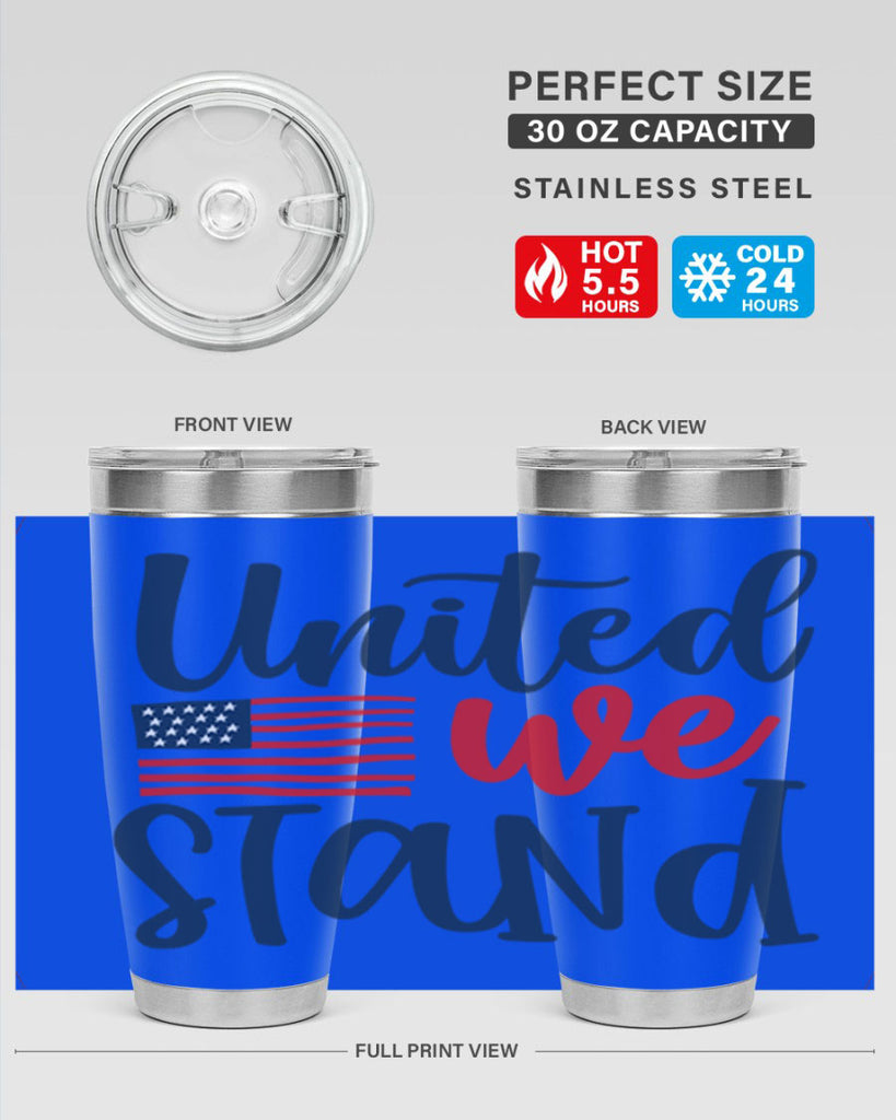 United we stand Style 9#- Fourt Of July- Tumbler