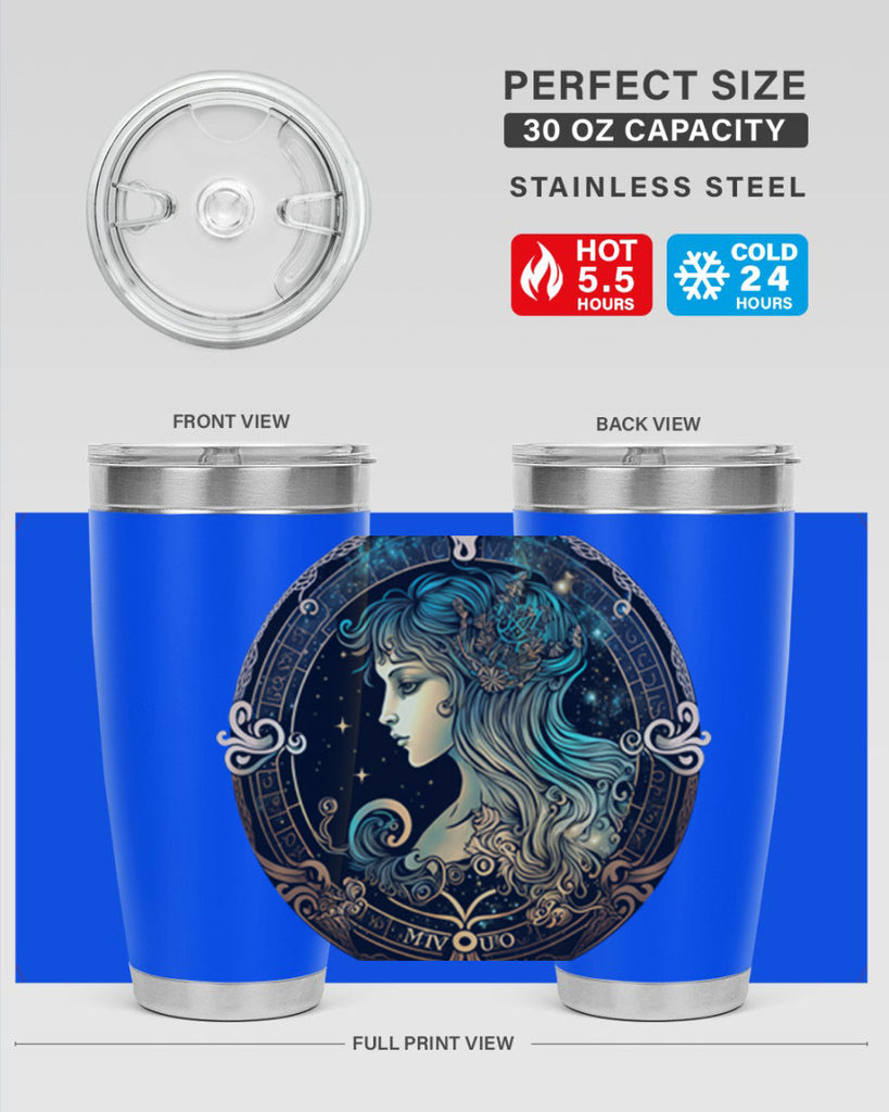 Virgo 526#- zodiac- Tumbler