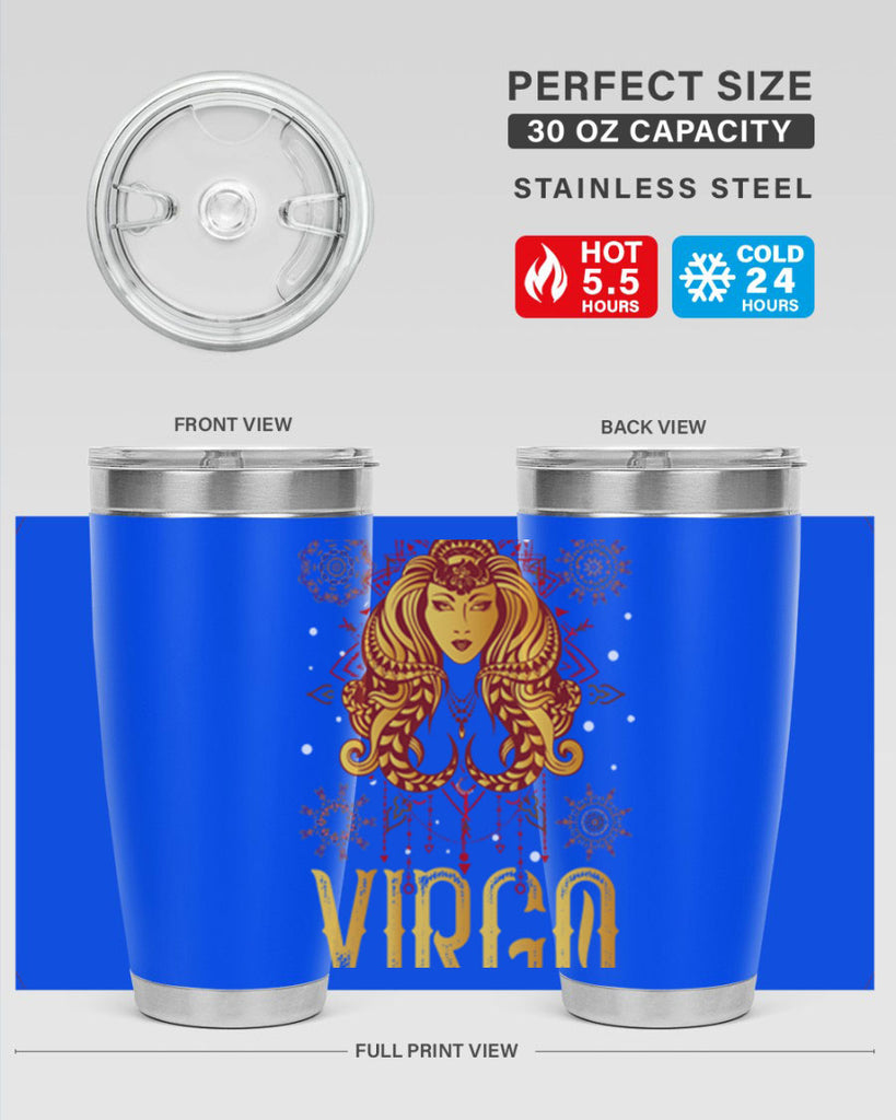 Virgo 542#- zodiac- Tumbler