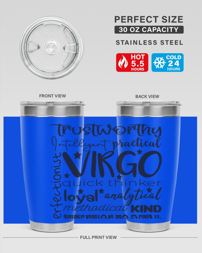 Virgo 574#- zodiac- Tumbler