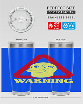Warning Style 12#- duck- Tumbler