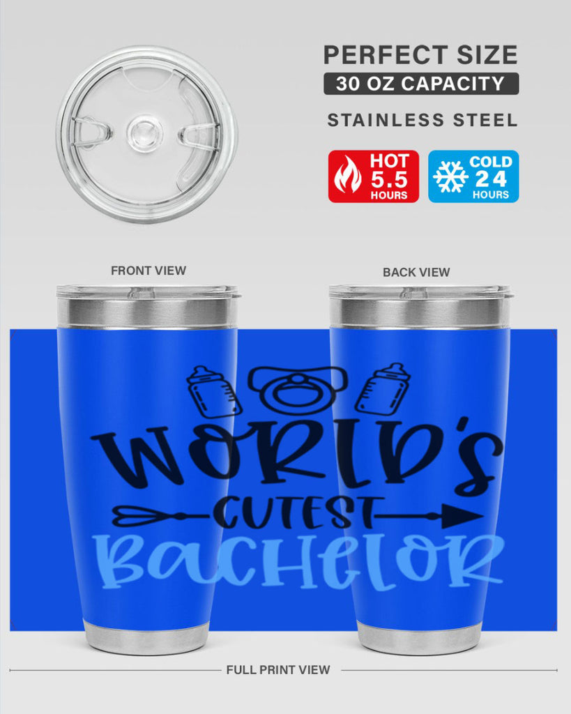 Worlds Cutest Bachelor Style 13#- baby- tumbler