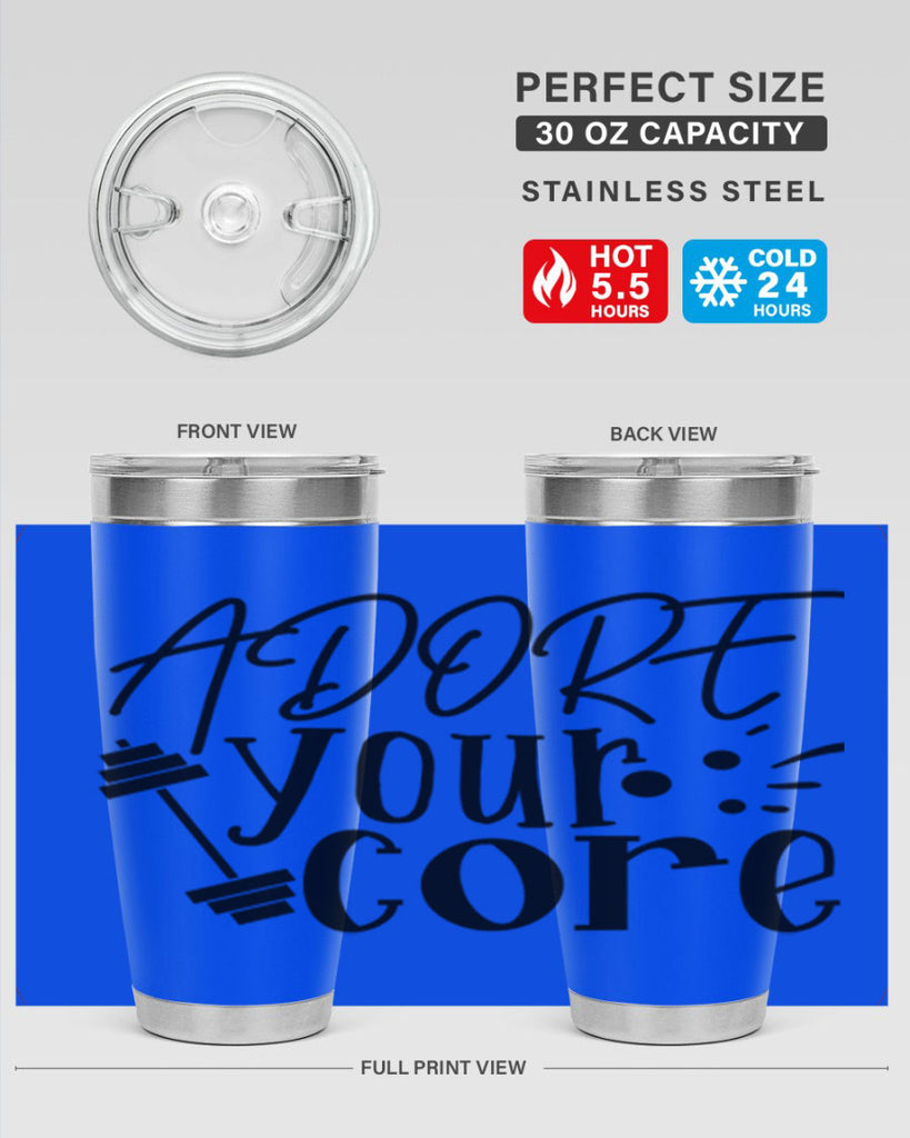 adore your core Style 111#- summer- Tumbler