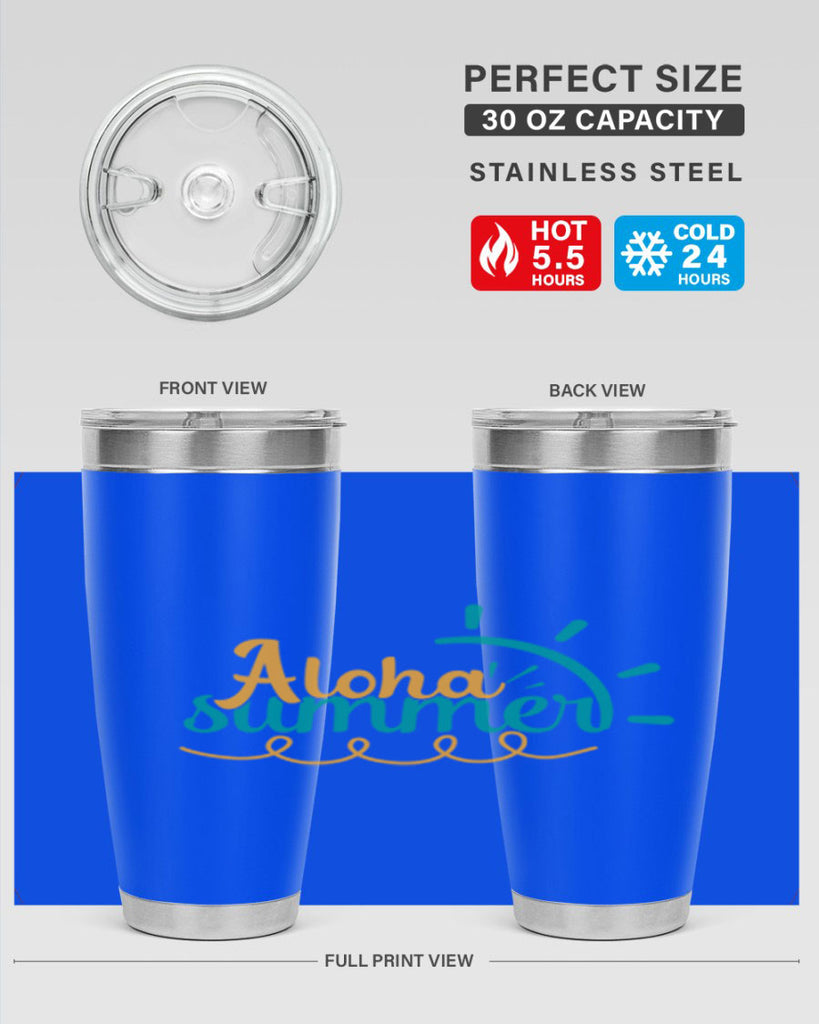 aloha summer Style 109#- summer- Tumbler