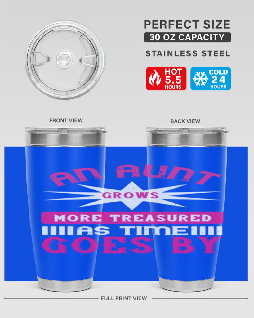 an aunt grows more treasured as time goes by 220#- mom- Tumbler