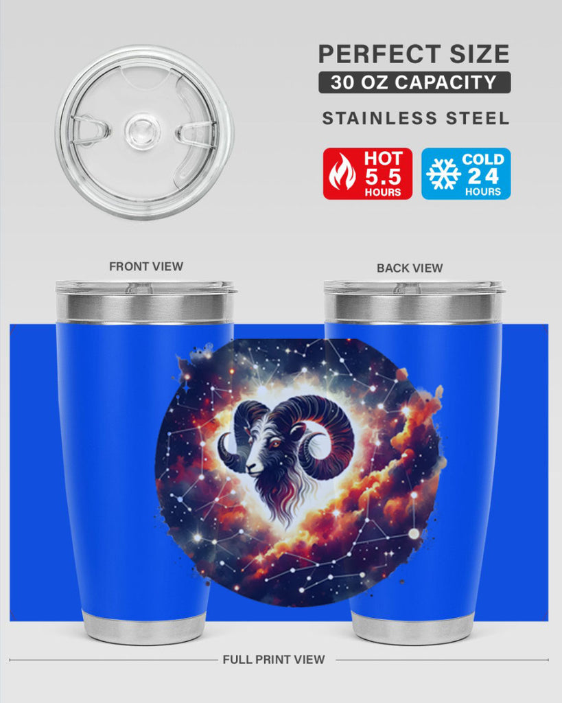aries 126#- zodiac- Tumbler